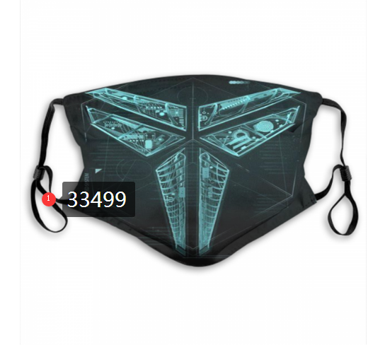 2021 NBA Los Angeles Lakers #24 kobe bryant 33499 Dust mask with filter->nba dust mask->Sports Accessory